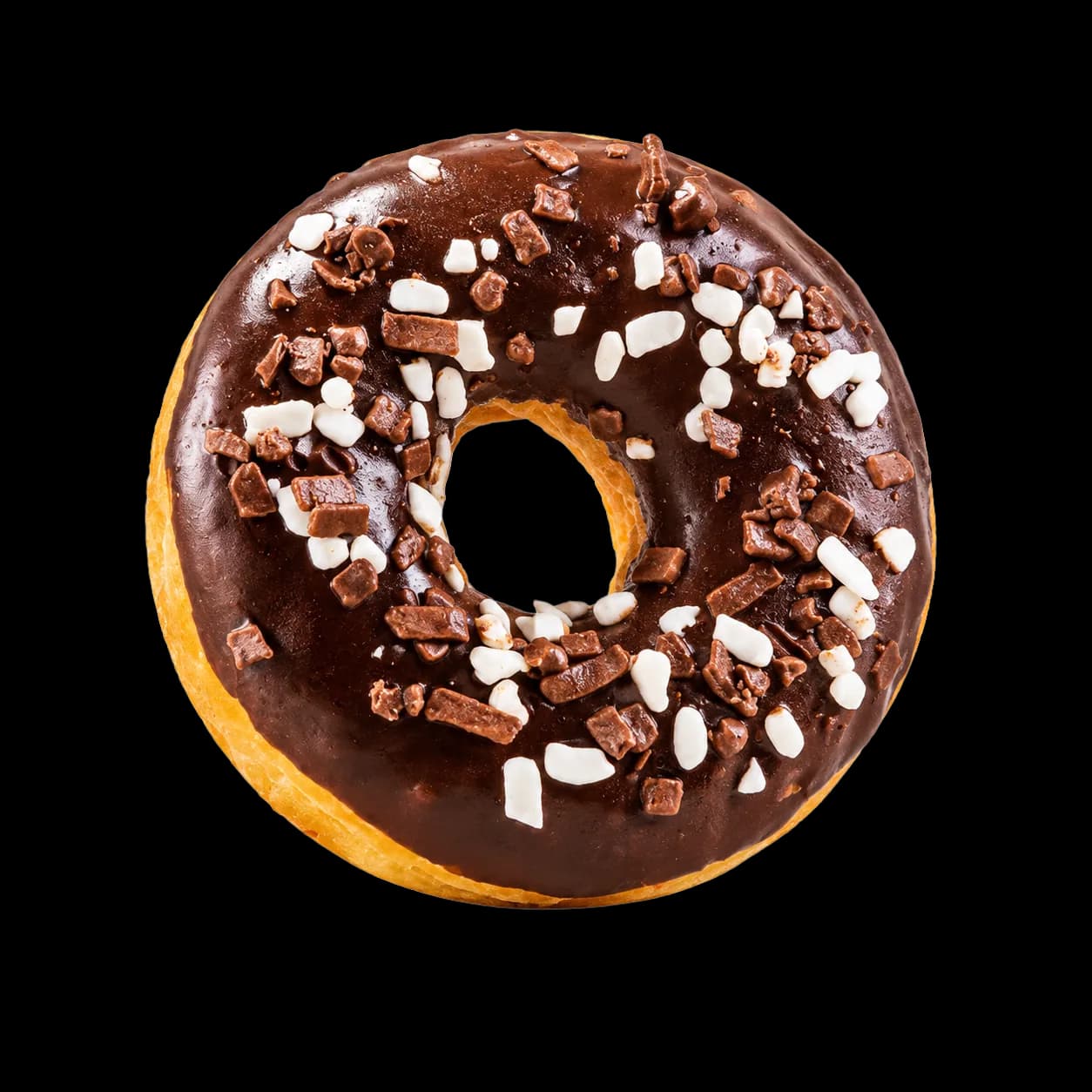 Ring Chocolate Preto E Branco